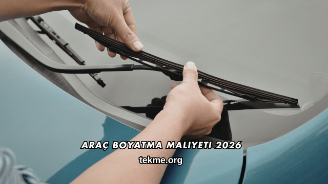 Araç Boyatma Maliyeti 2026
