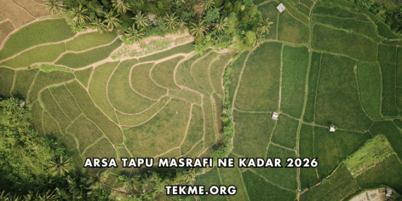 Arsa Tapu Masrafı Ne Kadar 2026