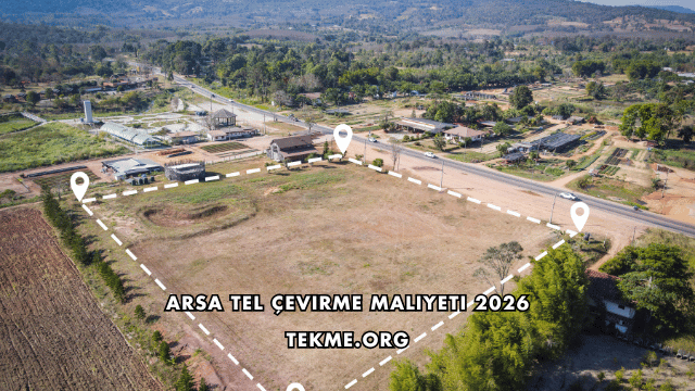 Arsa Tel Çevirme Maliyeti 2026
