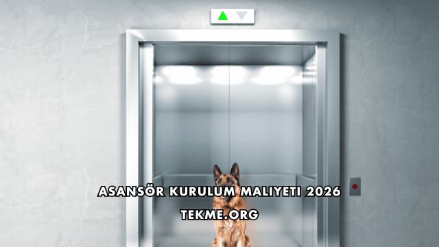 Asansör Kurulum Maliyeti 2026
