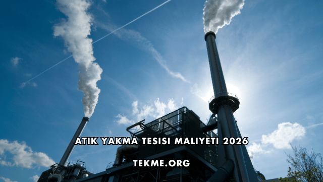 Atık Yakma Tesisi Maliyeti 2026