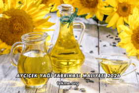 Ayçiçek Yağı Fabrikası Maliyeti 2026