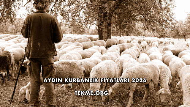 Aydın Kurbanlık Fiyatları 2026