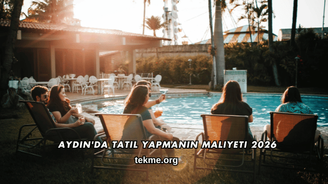 Aydın'da Tatil Yapmanın Maliyeti 2026