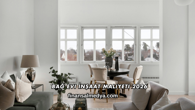Bağ Evi İnşaat Maliyeti 2026