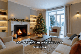 Bağ Evi Yapımı Maliyeti 2026