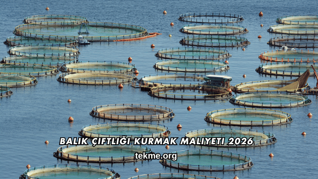 Balık Çiftliği Kurmak Maliyeti 2026