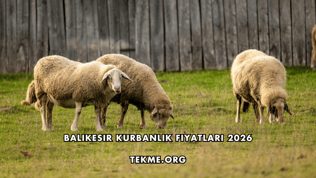 Balıkesir Kurbanlık Fiyatları 2026