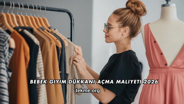 Bebek Giyim Dükkanı Açma Maliyeti 2026