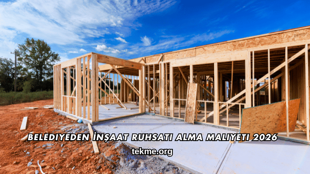 Belediyeden İnşaat Ruhsatı Alma Maliyeti 2026