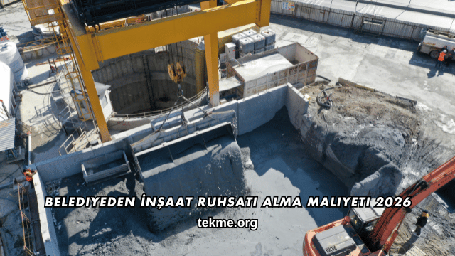 Belediyeden İnşaat Ruhsatı Alma Maliyeti 2026