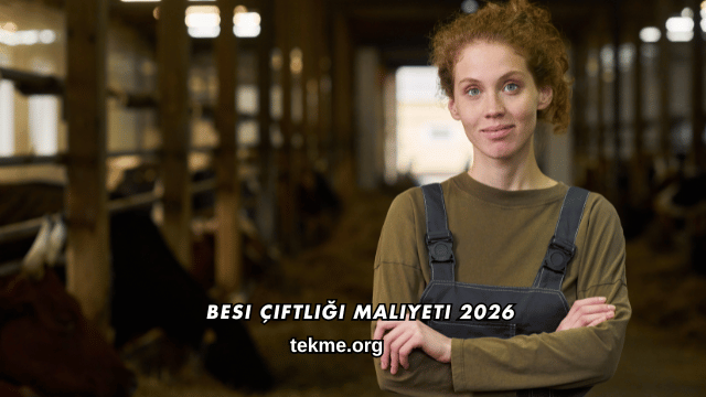 Besi Çiftliği Maliyeti 2026