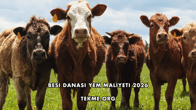Besi Danası Yem Maliyeti 2026