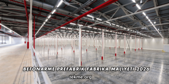 Betonarme Prefabrik Fabrika Maliyeti 2026
