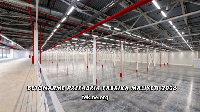 Betonarme Prefabrik Fabrika Maliyeti 2026