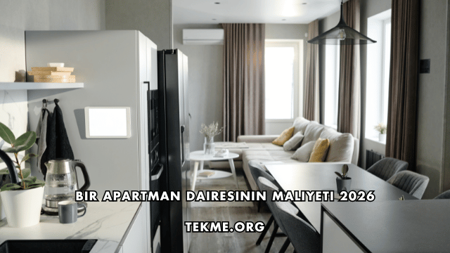 Bir Apartman Dairesinin Maliyeti 2026