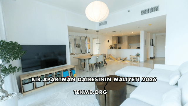 Bir Apartman Dairesinin Maliyeti 2026