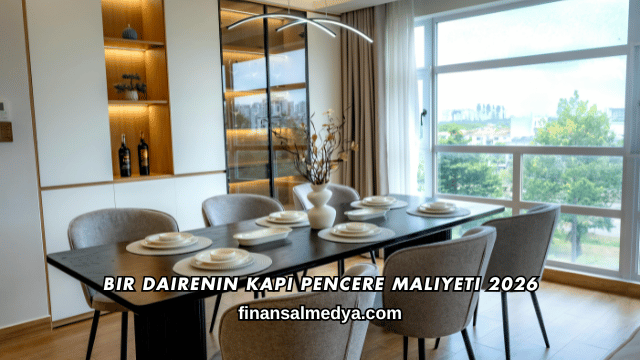 Bir Dairenin Kapı Pencere Maliyeti 2026