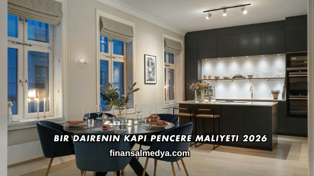Bir Dairenin Kapı Pencere Maliyeti 2026