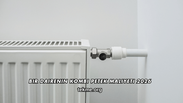 Bir Dairenin Kombi Petek Maliyeti 2026