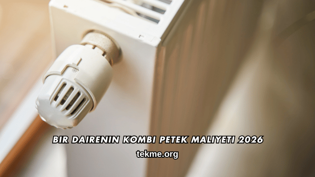 Bir Dairenin Kombi Petek Maliyeti 2026