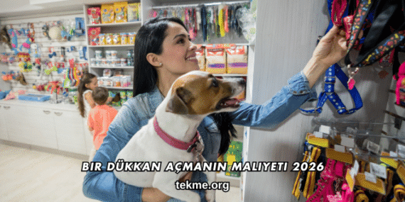 Bir Dükkan Açmanın Maliyeti 2026