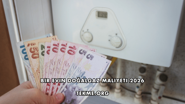 Bir Evin Doğalgaz Maliyeti 2026