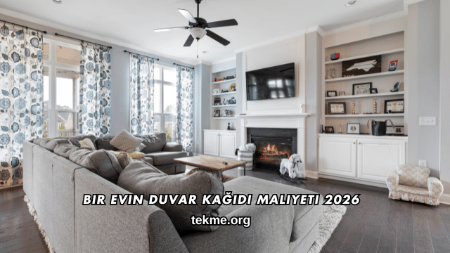 Bir Evin Duvar Kağıdı Maliyeti 2026