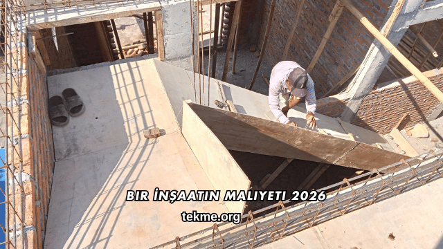 Bir İnşaatın Maliyeti 2026