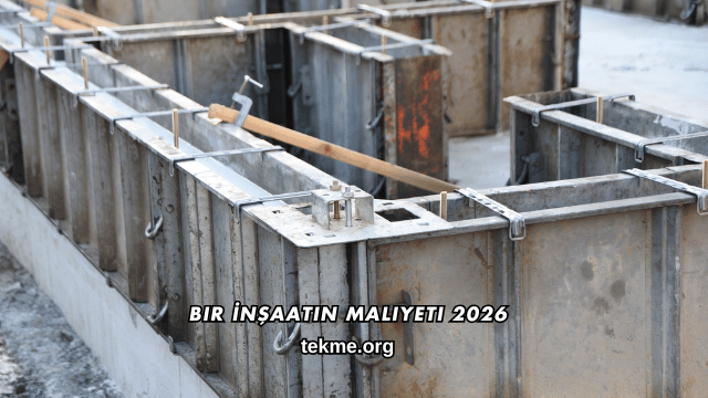 Bir İnşaatın Maliyeti 2026
