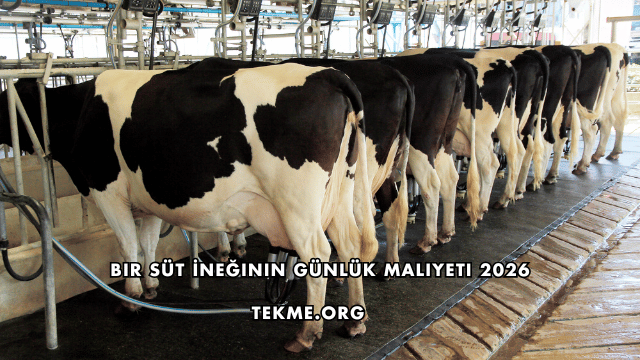 Bir Süt İneğinin Günlük Maliyeti 2026