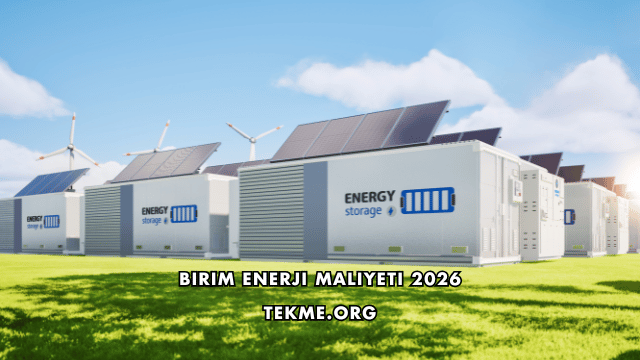 Birim Enerji Maliyeti 2026