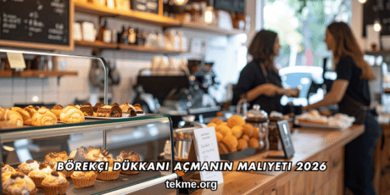 Börekçi Dükkanı Açmanın Maliyeti 2026