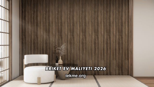 Briket Ev Maliyeti 2026