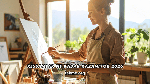 Ressamlar Ne Kadar Kazanıyor 2026