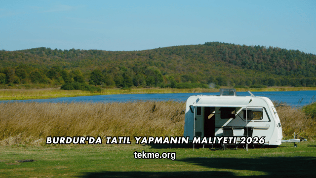Burdur'da Tatil Yapmanın Maliyeti 2026