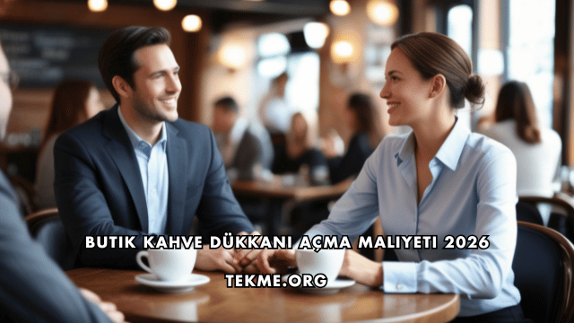 Butik Kahve Dükkanı Açma Maliyeti 2026