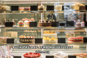 Butik Pastane Açma Maliyeti 2026