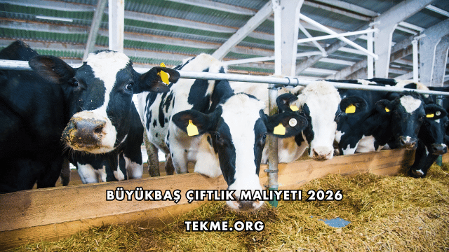Büyükbaş Çiftlik Maliyeti 2026