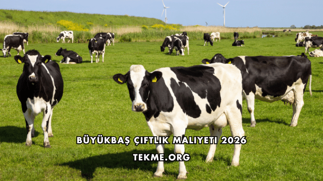 Büyükbaş Çiftlik Maliyeti 2026