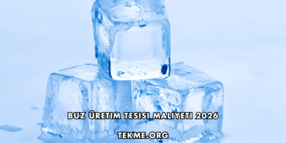 Buz Üretim Tesisi Maliyeti 2026