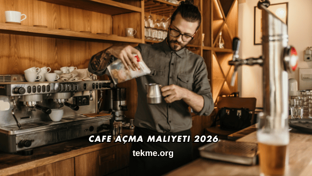 Cafe Açma Maliyeti 2026
