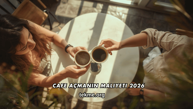 Cafe Açmanın Maliyeti 2026