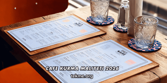 Cafe Kurma Maliyeti 2026
