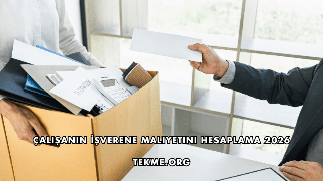 Çalışanın İşverene Maliyetini Hesaplama 2026