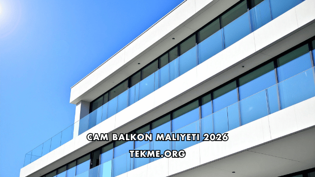 Cam Balkon Maliyeti 2026