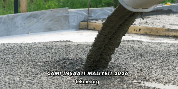 Cami İnşaatı Maliyeti 2026