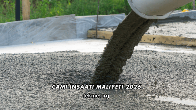 Cami İnşaatı Maliyeti 2026