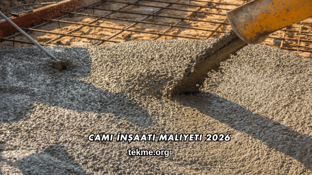 Cami İnşaatı Maliyeti 2026