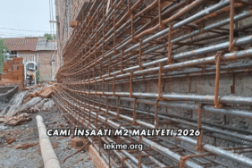 Cami İnşaatı m2 Maliyeti 2026